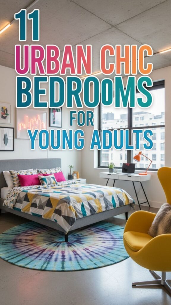 1. 11 Urban Chic Bedrooms for the Trendy Young Adult