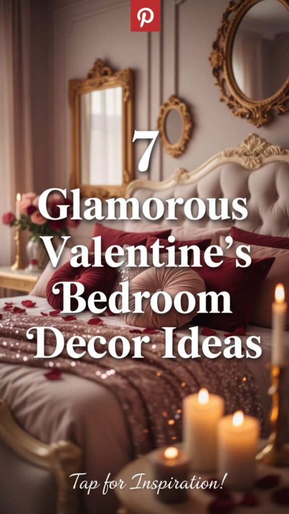 1. 7 Glamorous Valentine's Bedroom Décor Ideas for a Luxe Love Nest
