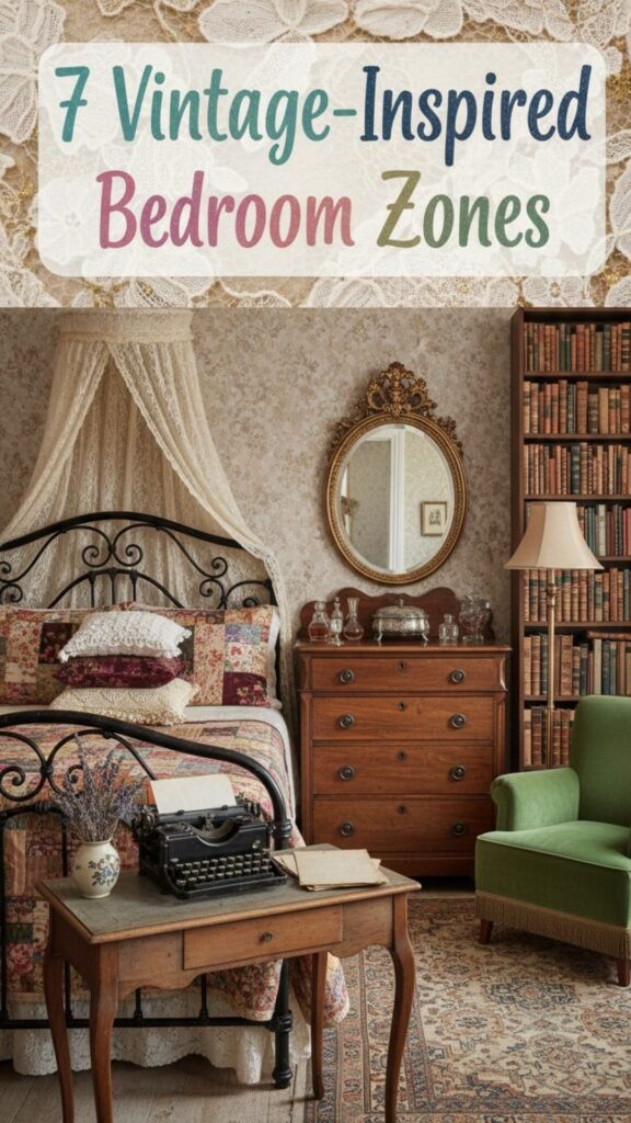 1. 7 Vintage-Inspired Bedroom Zones for Timeless Charm