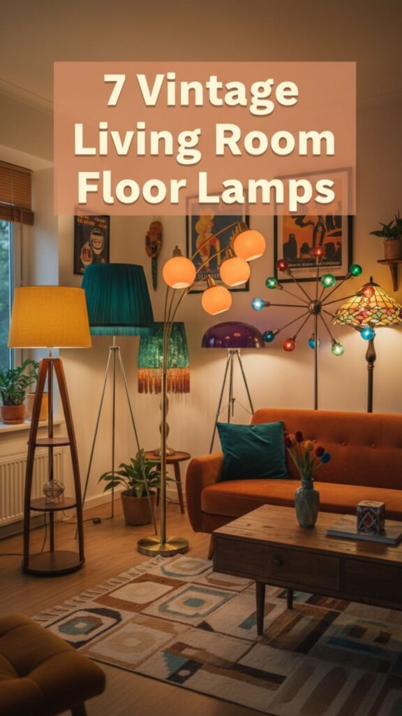 1. 7 Vintage Living Room Floor Lamp Styles That Never Go Out of Fashion