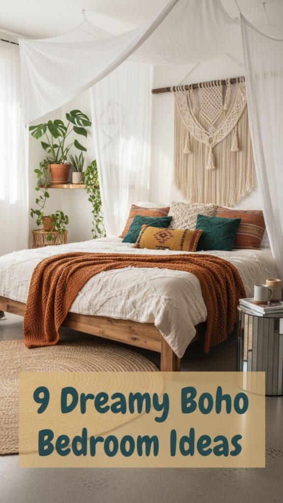 1. 9 Dreamy Boho Bedroom Ideas to Transform Your Zara Home