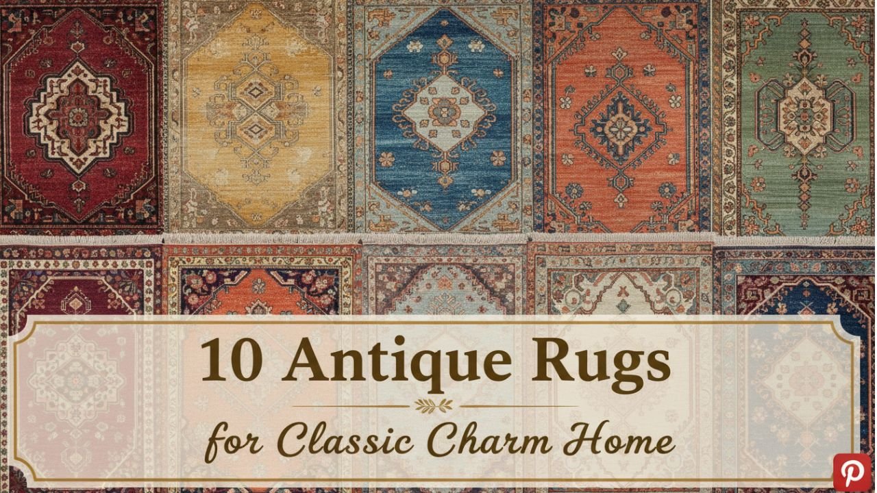 10 Antique-Inspired Rugs That Bring Classic Charm Home