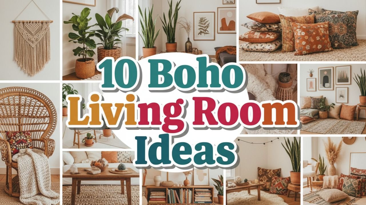10 Boho Living Room Ideas That Add Warmth and Personality