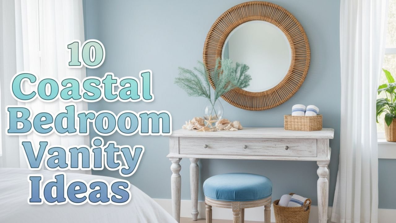 10 Coastal Bedroom Vanity Ideas That Bring Breezy, Beachy Vibes