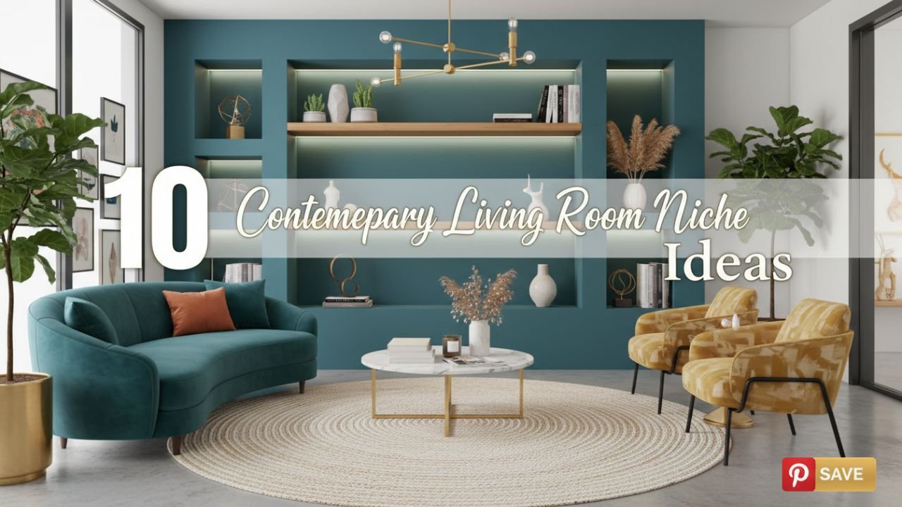 10 Contemporary Living Room Niche Ideas for a Sleek Update