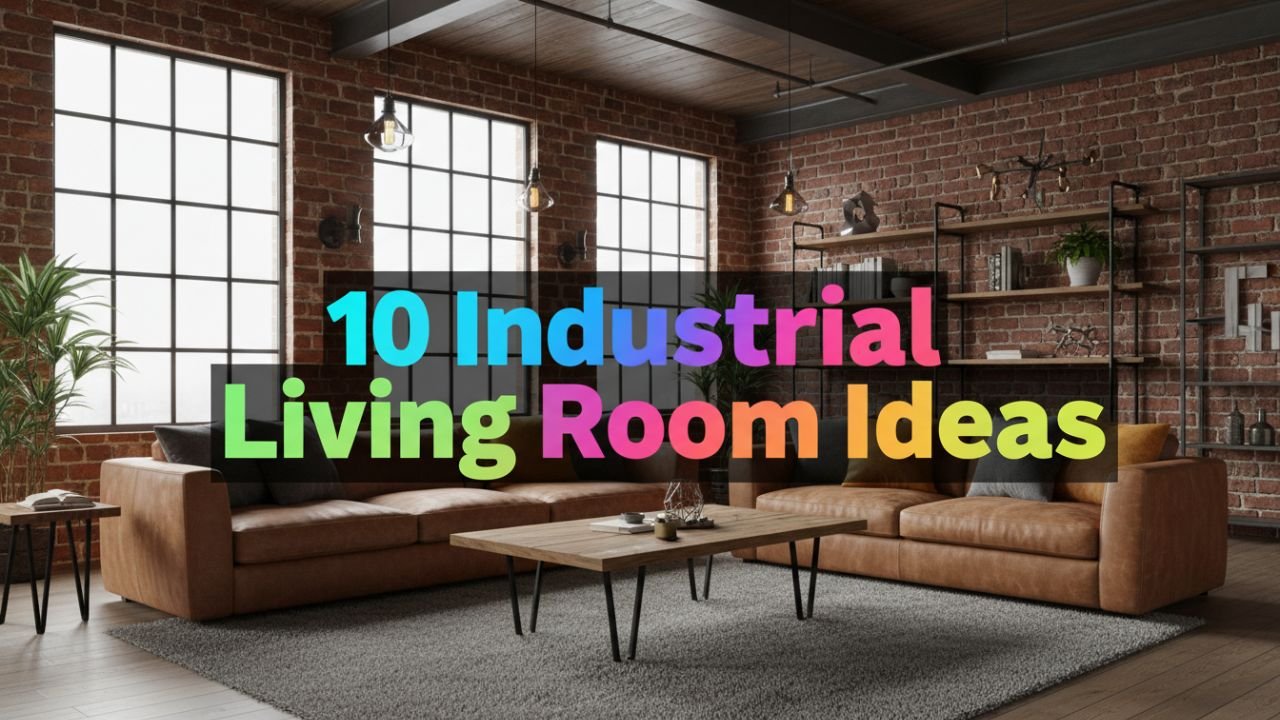 10 Industrial Living Room Ideas for a Bold, Urban Feel