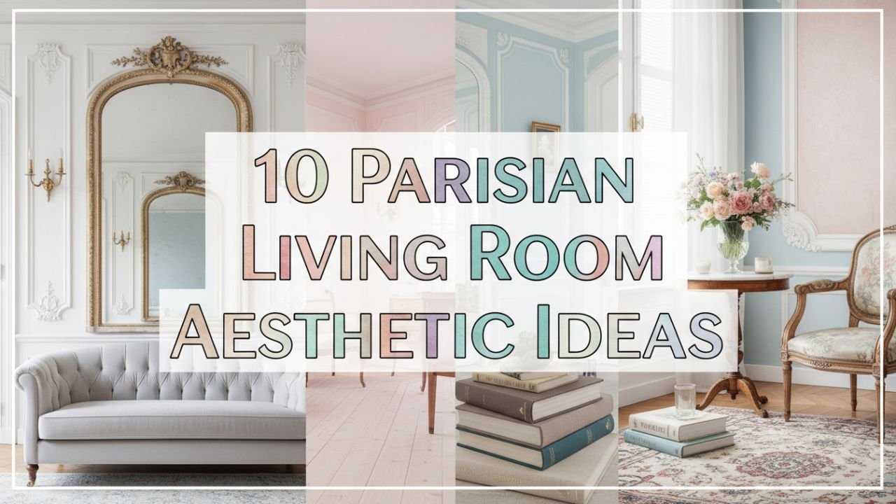 10 Parisian Living Room Aesthetic Ideas for an Elegant European Feel