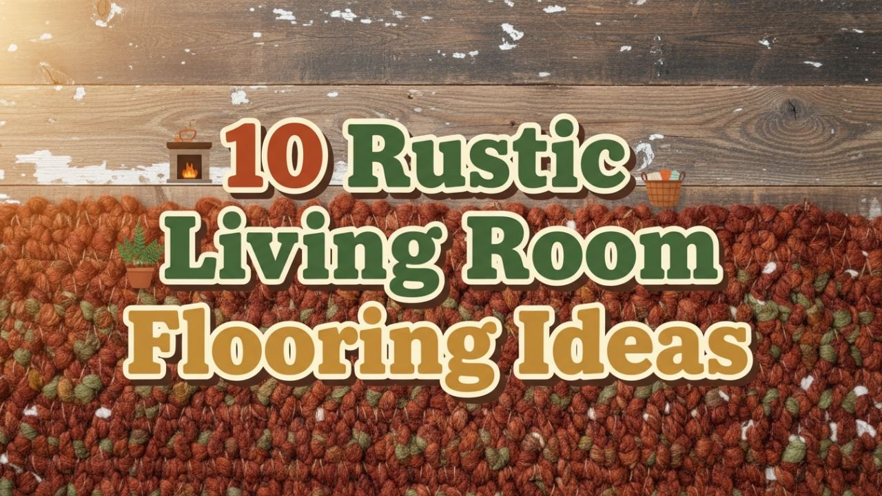 10 Rustic Living Room Flooring Ideas to Bring Nature Indoors