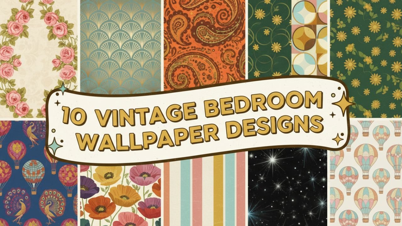 10 Vintage Bedroom Wallpaper Designs You’ll Fall in Love