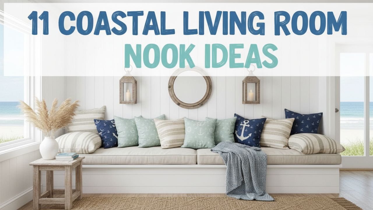 11 Coastal Living Room Nook Ideas for a Light and Airy Vibe
