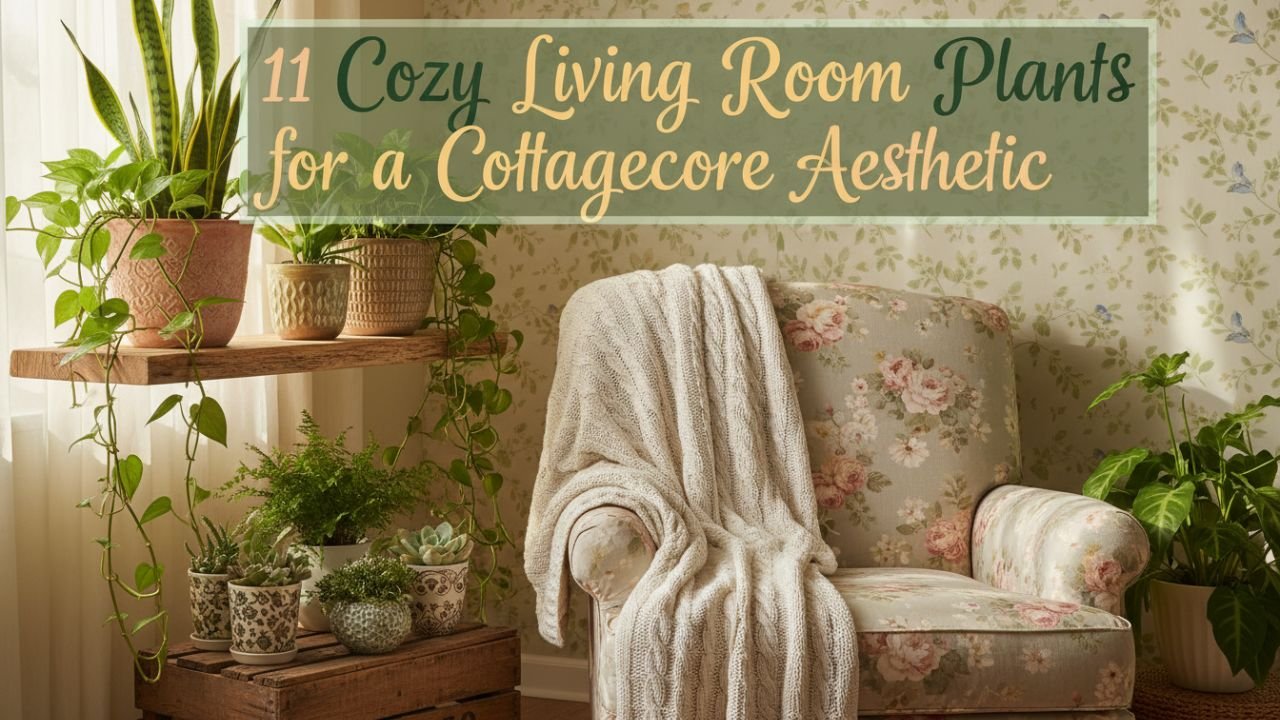 11 Cozy Living Room Plants for a Cottagecore Aesthetic