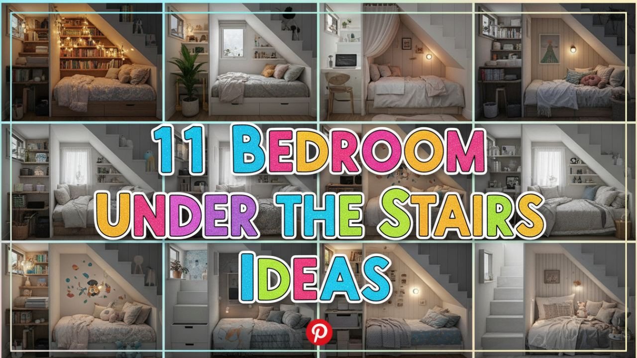 11 Creative Ways to Design a Bedroom Under the Stairs