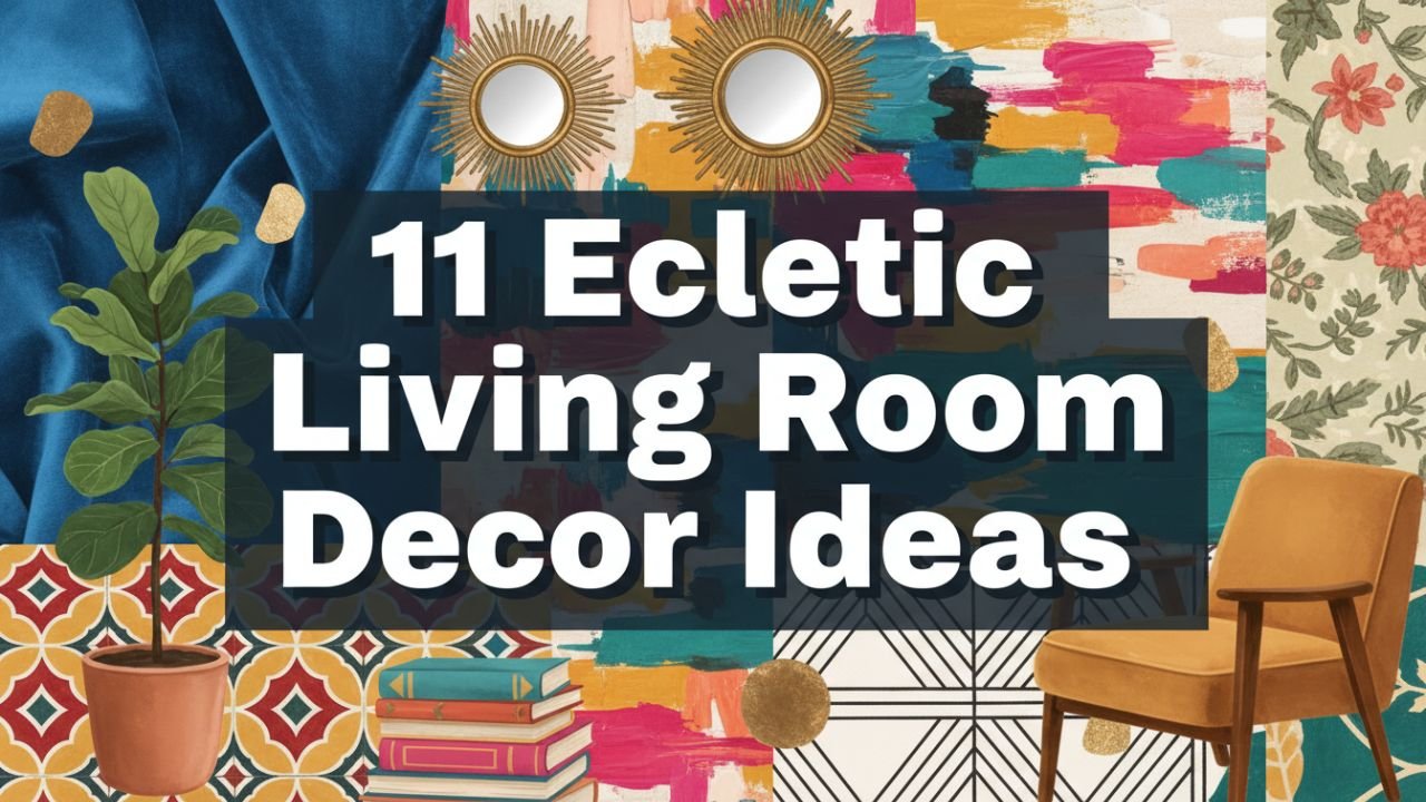 11 Eclectic Living Room Decor Ideas to Express Your Style