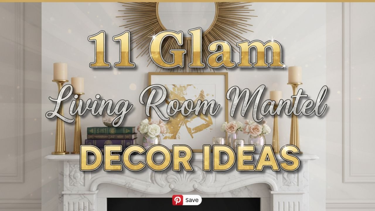 11 Glam Living Room Mantel Décor Ideas That Add Instant Luxury