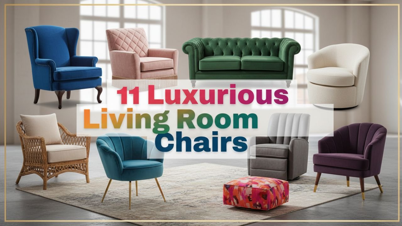 11 Luxurious Living Room Chairs to Elevate Your Style