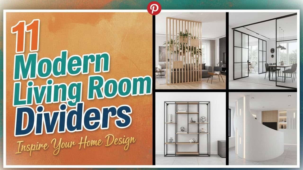 11 Modern Living Room Dividers That Are Sleek and Functional