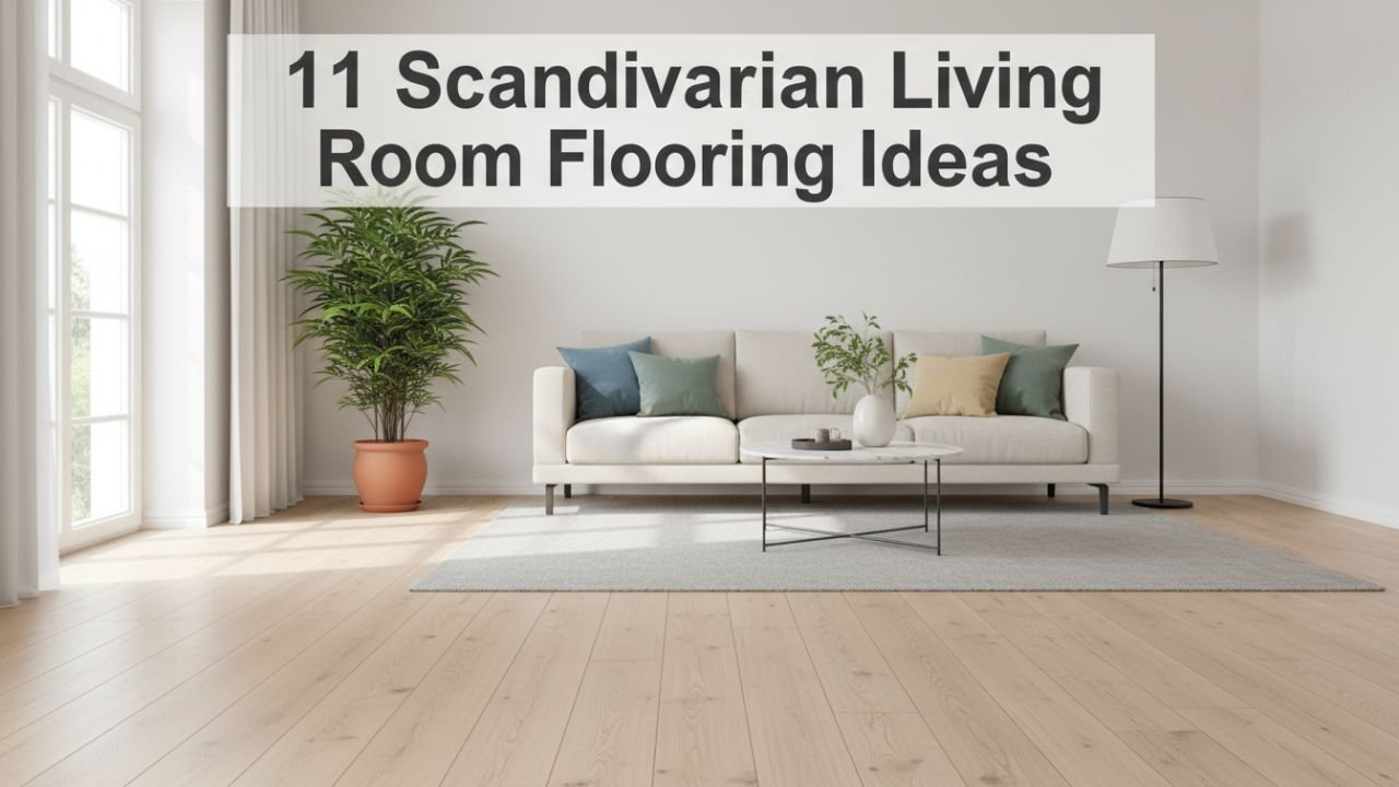 11 Scandinavian Living Room Flooring Ideas for a Clean Look
