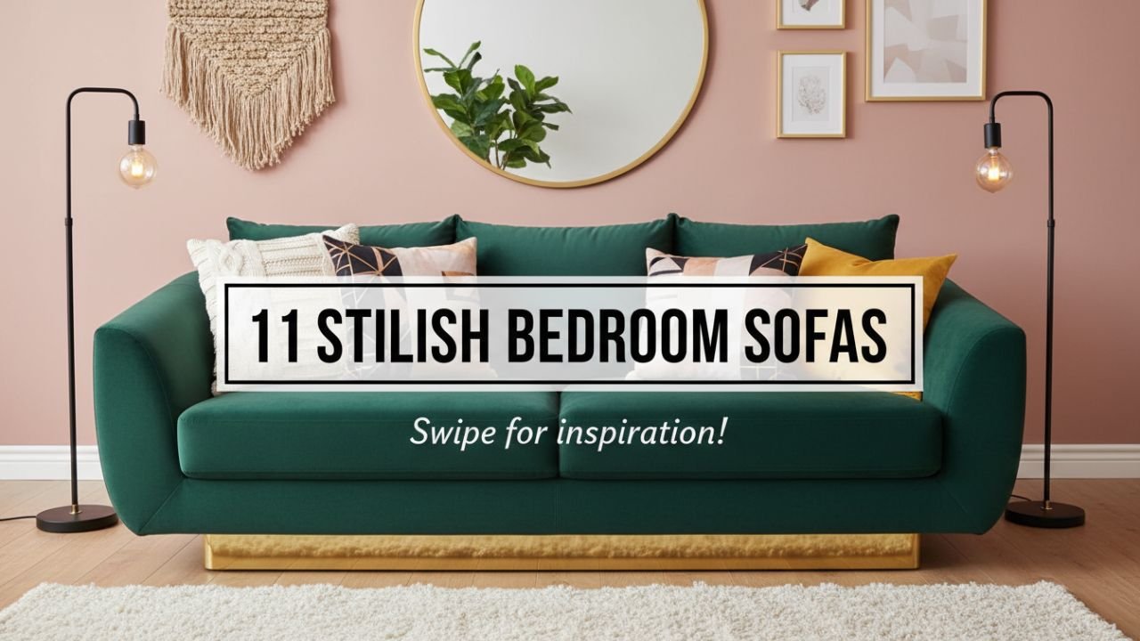 11 Stylish Bedroom Sofas That Add Comfort Without Clutter