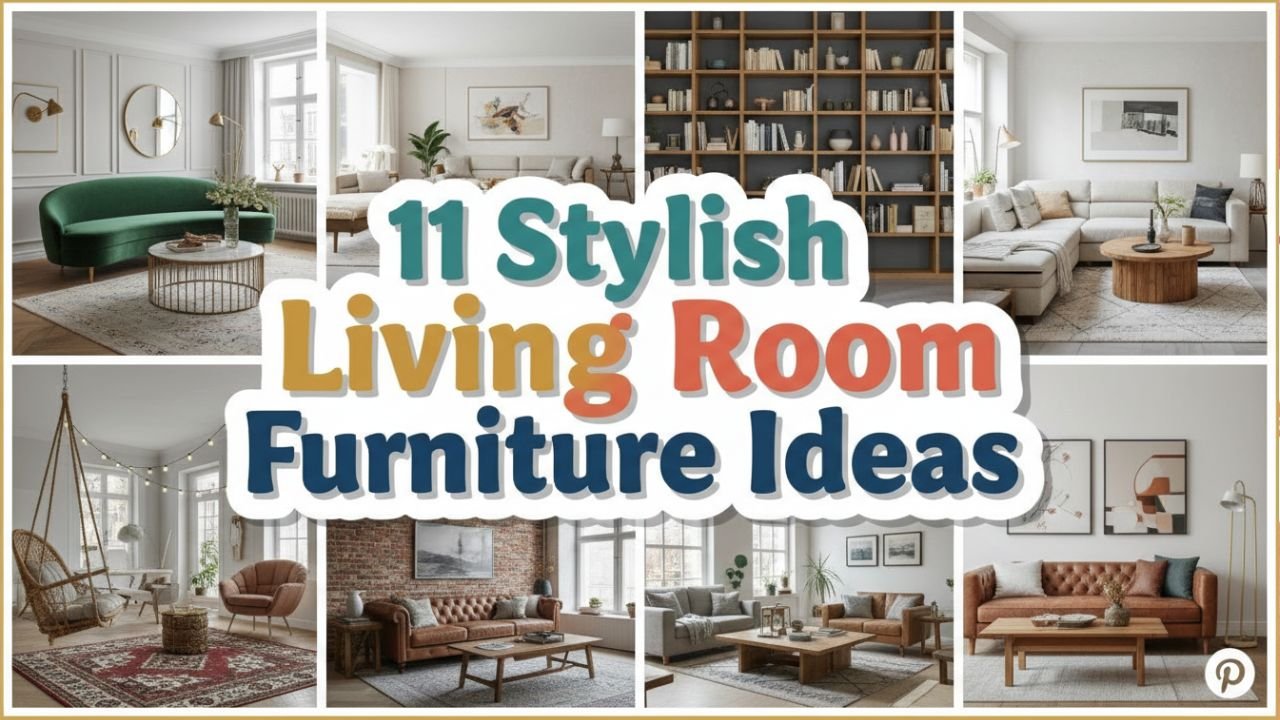 11 Stylish Living Room Furniture Ideas to Achieve the Modern Look