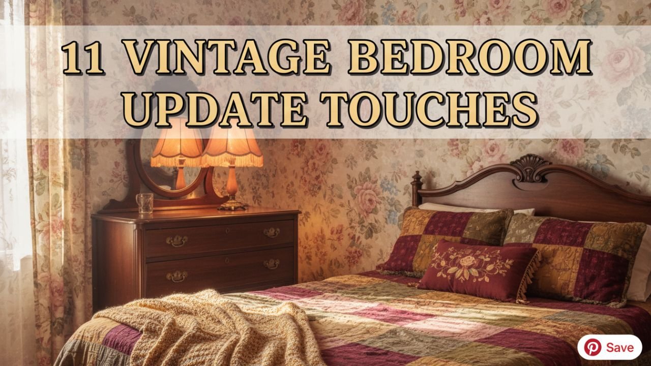 11 Vintage Bedroom Update Touches That Make It Feel Timeless