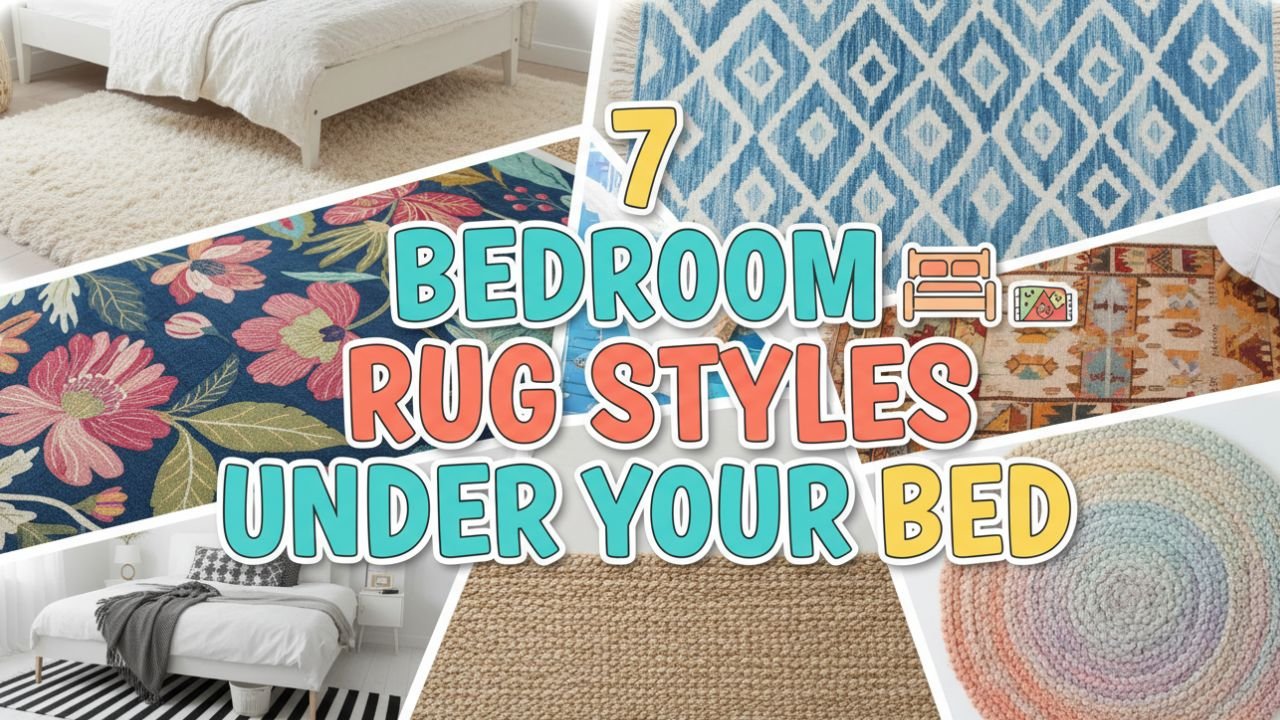 7 Bedroom Rug Styles You Need to Try Under Your Bed