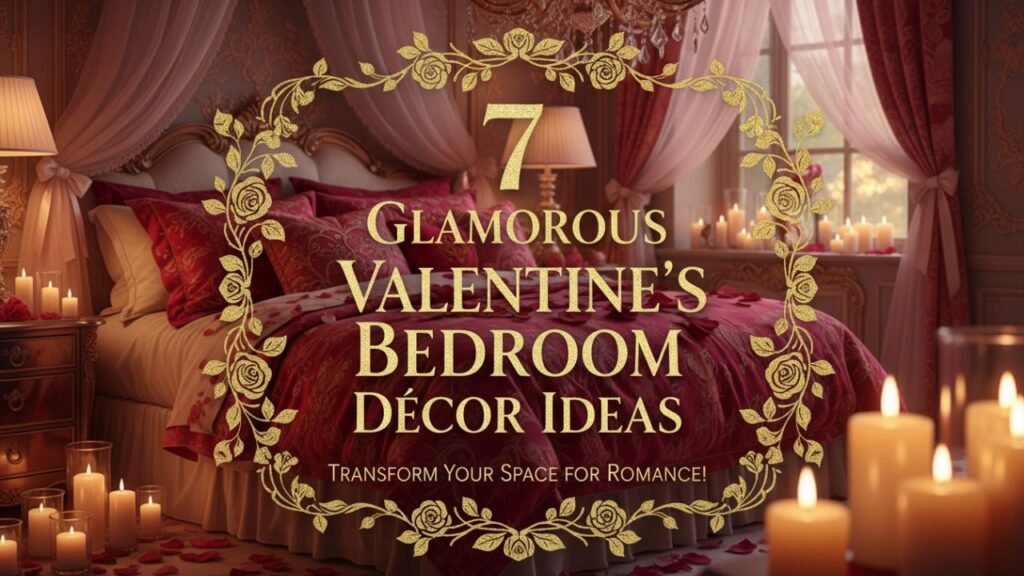 7 Glamorous Valentine's Bedroom Décor Ideas for a Luxe Love Nest