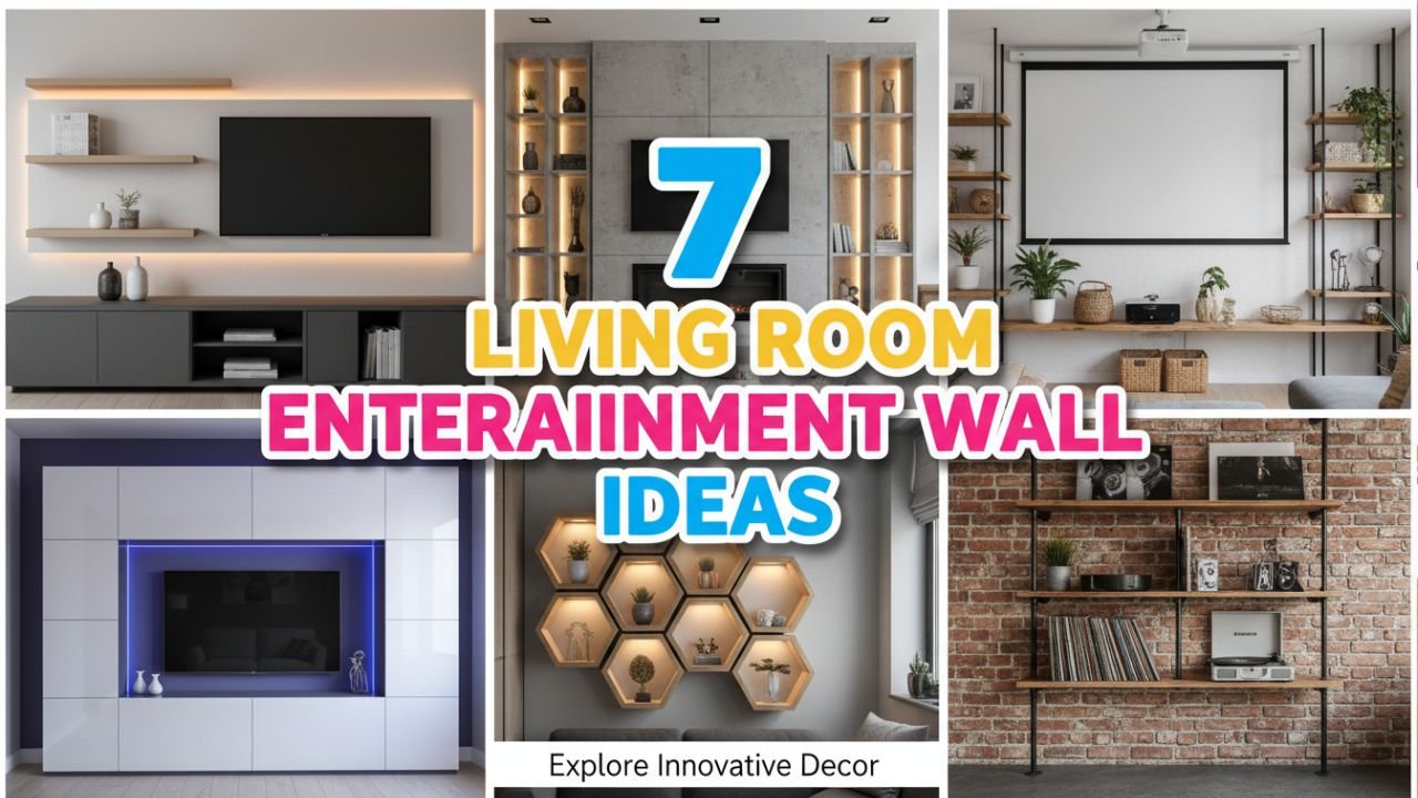 7 Living Room Entertainment Wall Ideas You'll Love
