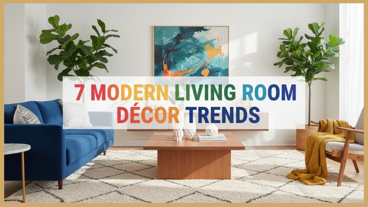 7 Modern Living Room Décor Trends to Transform Your Space