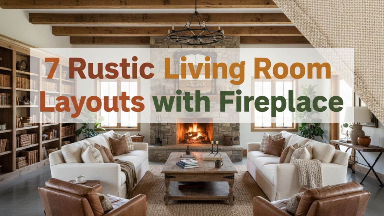 7 Rustic Living Room Layouts to Make Your Fireplace the Focal Point