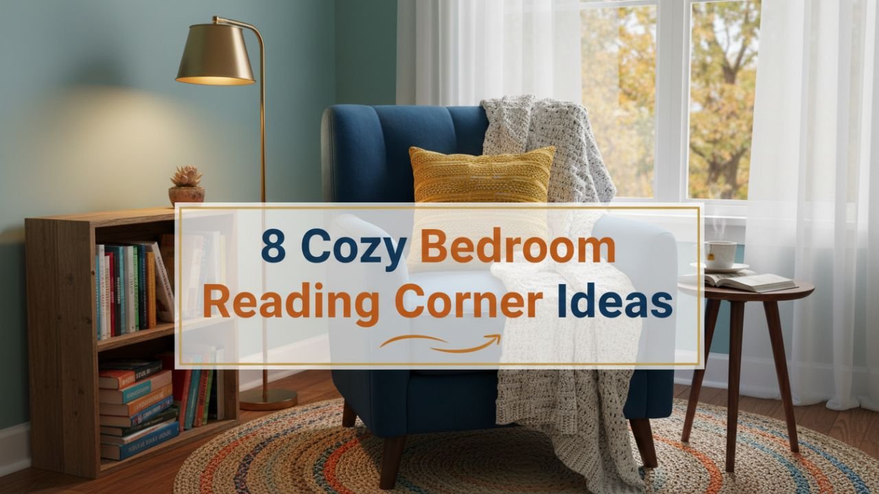 8 Cozy Bedroom Reading Corner Ideas to Transform Your Space