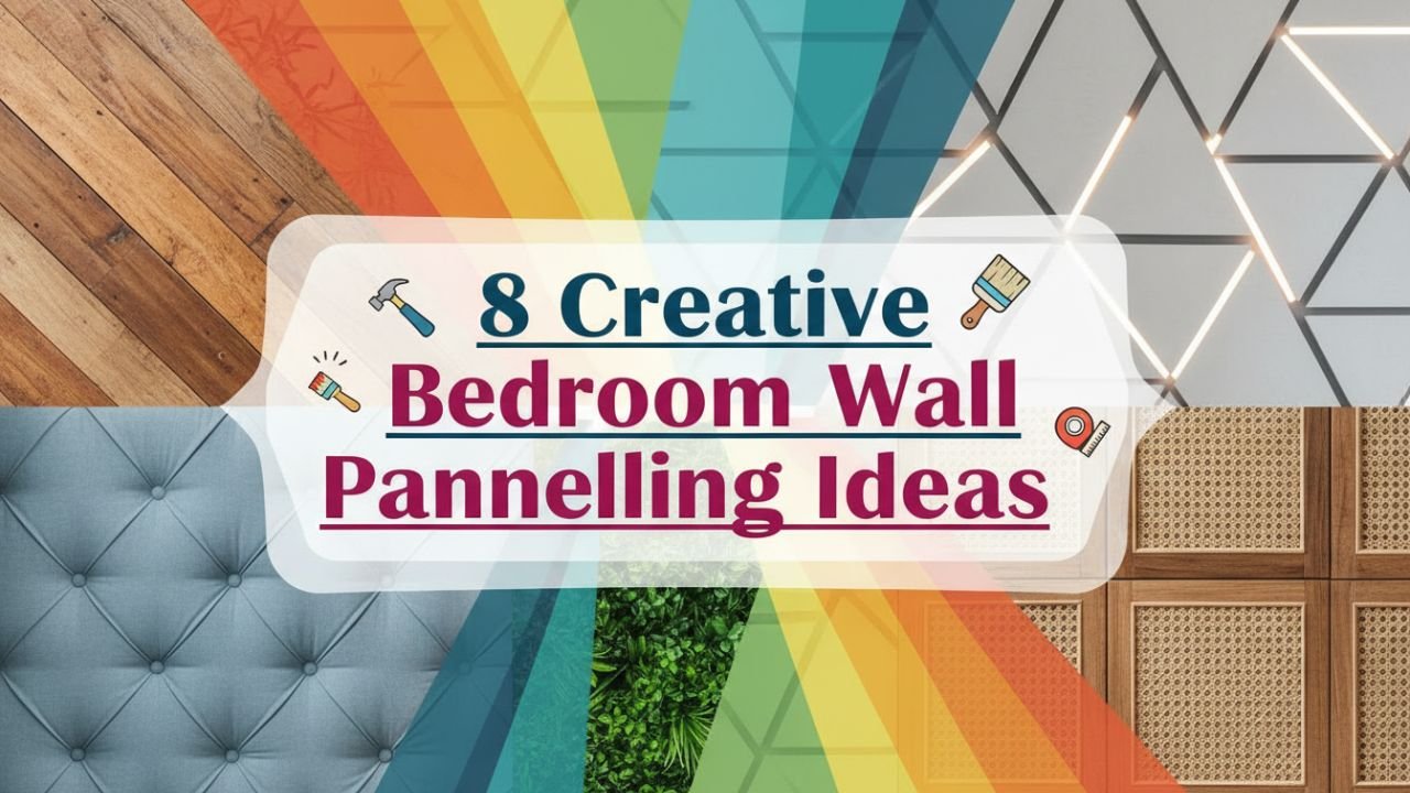 8 Creative Bedroom Wall Panelling Ideas for a Luxury Feel