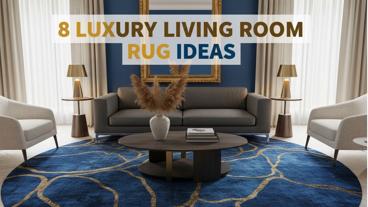 8 Luxury Living Room Rug Ideas for an Elegant Upgrade