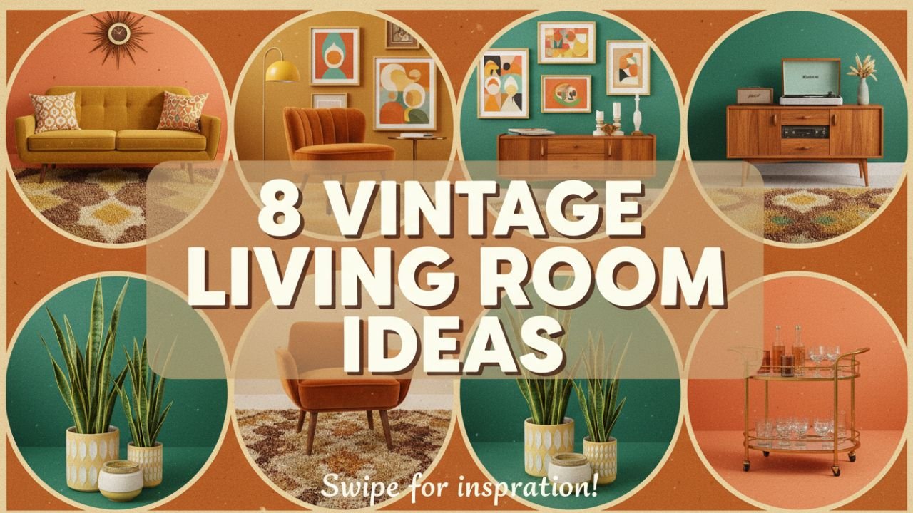 8 Vintage Living Room Ideas That Bring Timeless Charm