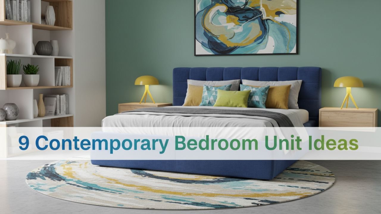 9 Contemporary Bedroom Unit Ideas for a Sleek Look