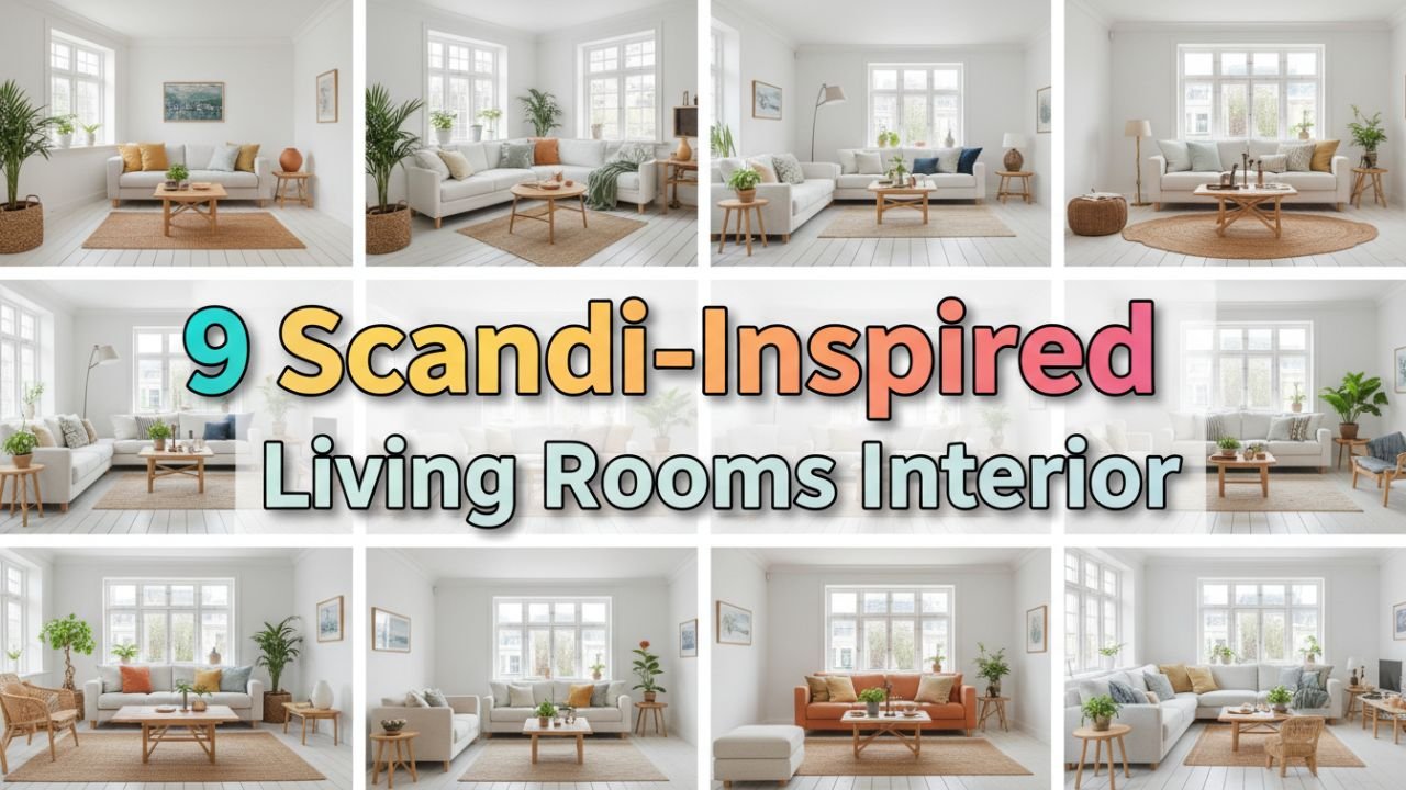 9 Scandi-Inspired Living Rooms Interior for a Cozy, Minimalist Feel
