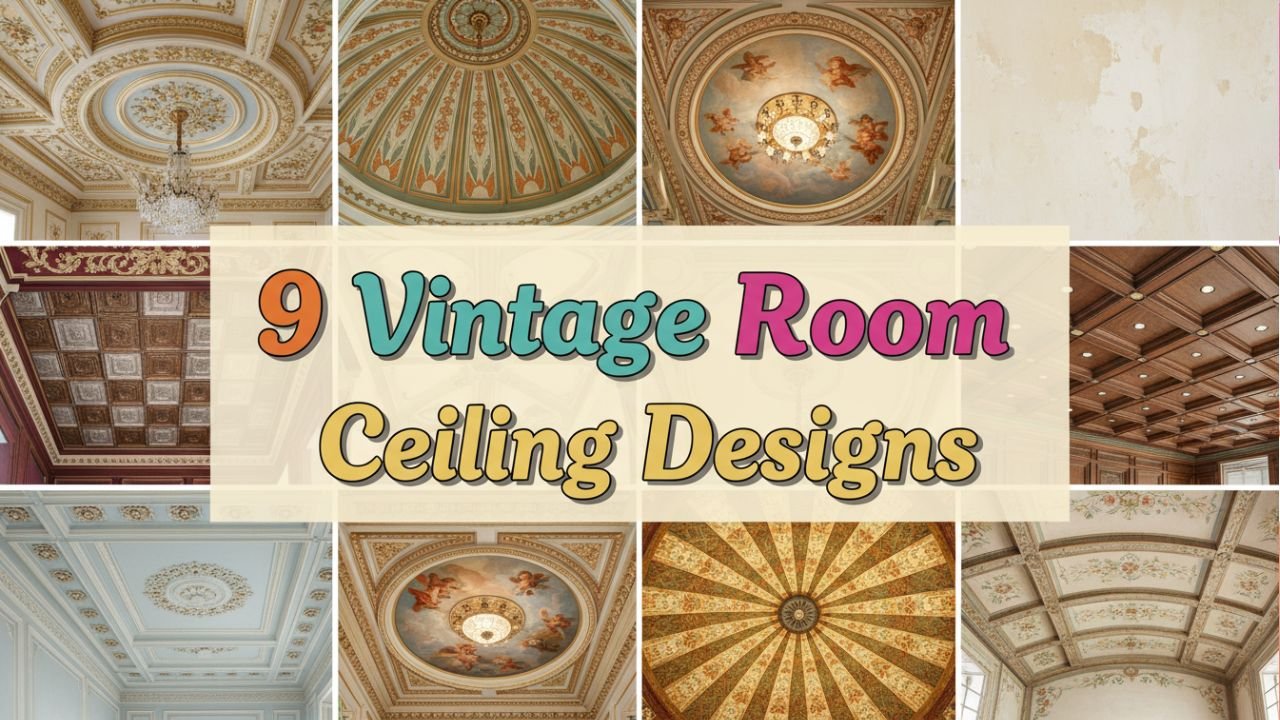 9 Vintage False Ceiling Designs to Transform Your Living Room
