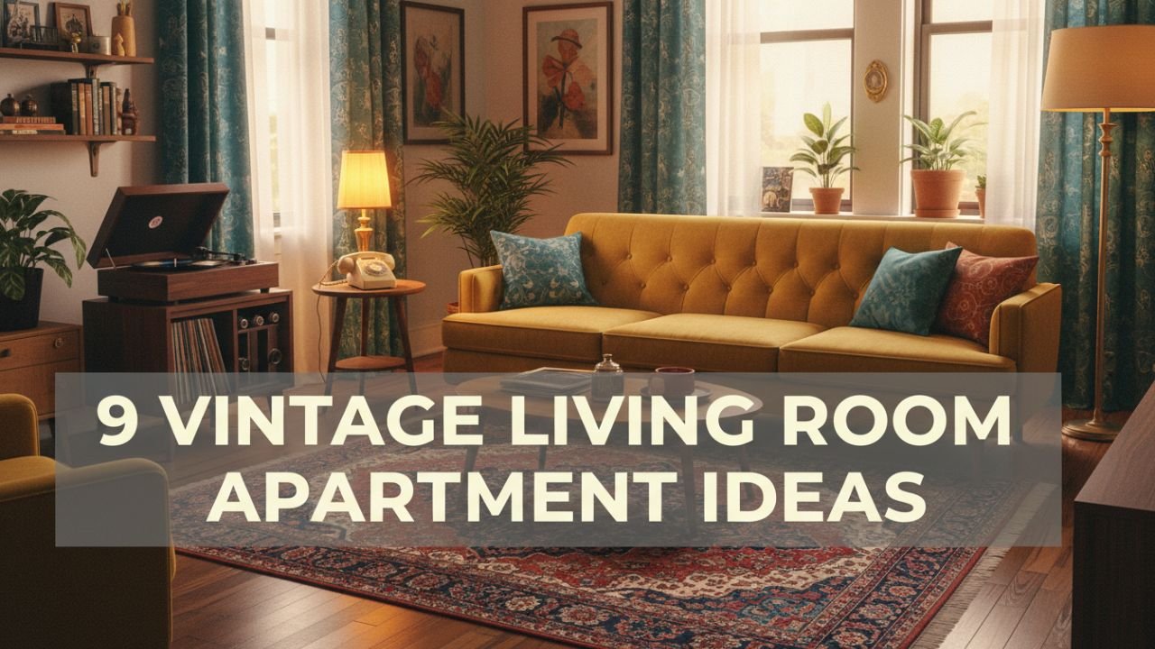 9 Vintage Living Room Apartment Decor Ideas for a Timeless Look