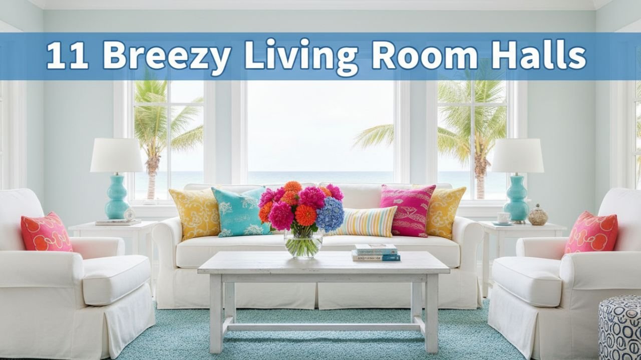 Coastal Vibes 11 Breezy Living Room Halls to Refresh Your Home