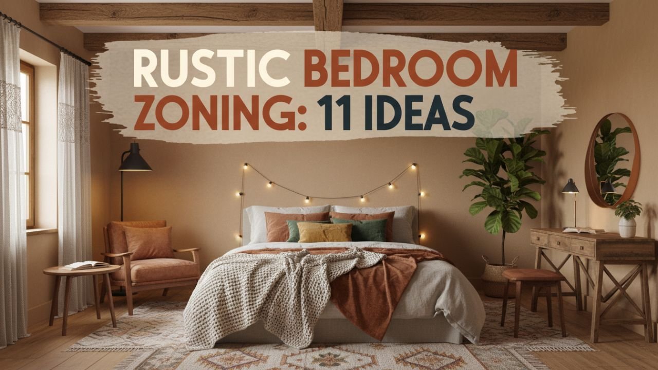 Rustic Bedroom Zoning 11 Ideas to Blend Nature and Comfort