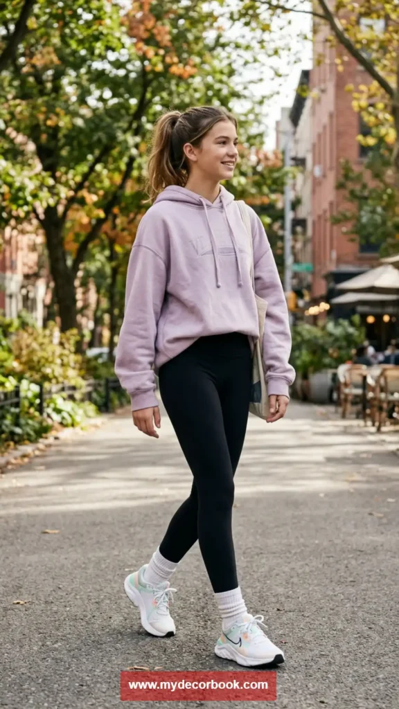 11. Sweatshirt with Leggings