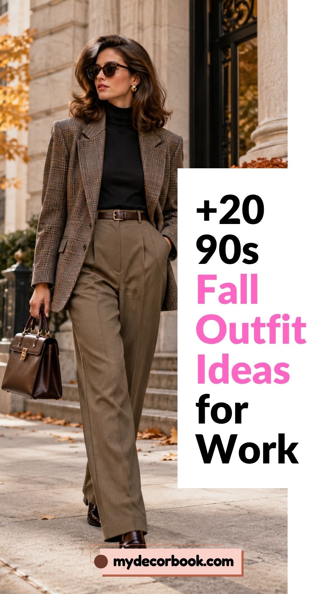 20 90s Fall Outfit Ideas for Work That Blend Vintage and Professional Style