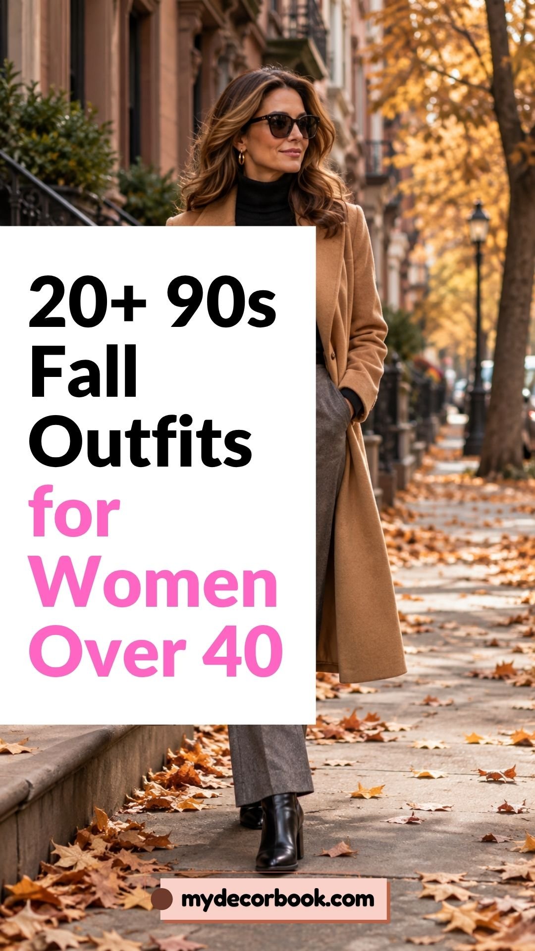 20 90s Fall Outfits for Women Over 40 Who Love Timeless Fashion