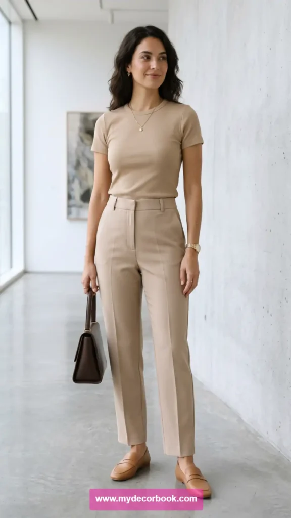 21. T Shirt With Matching Co-Ord Set