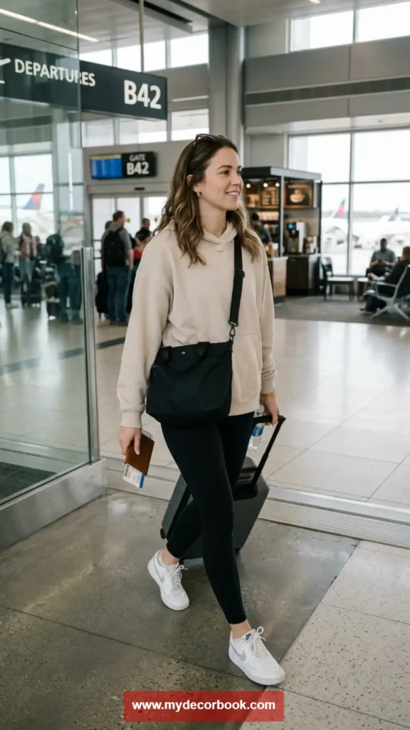 23. Button-Up Shirt With Wide-Leg Jeans