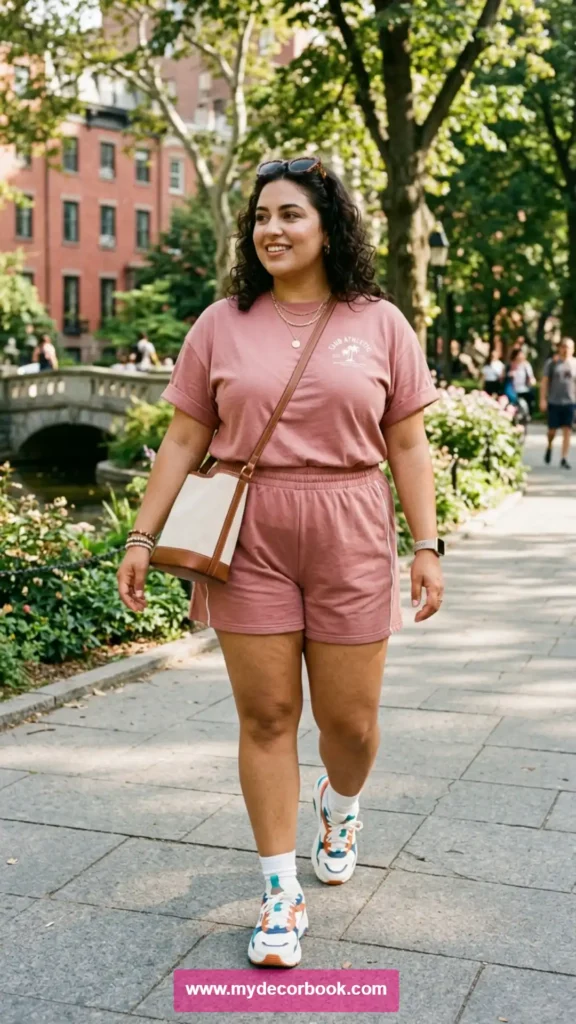 23. T-Shirt With Matching Shorts Set
