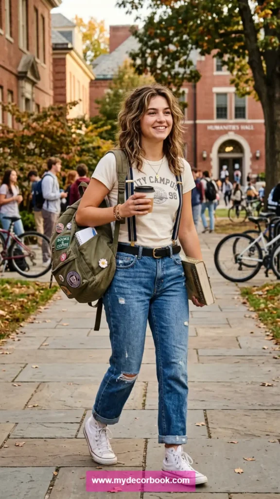 23. T-Shirt With Suspenders