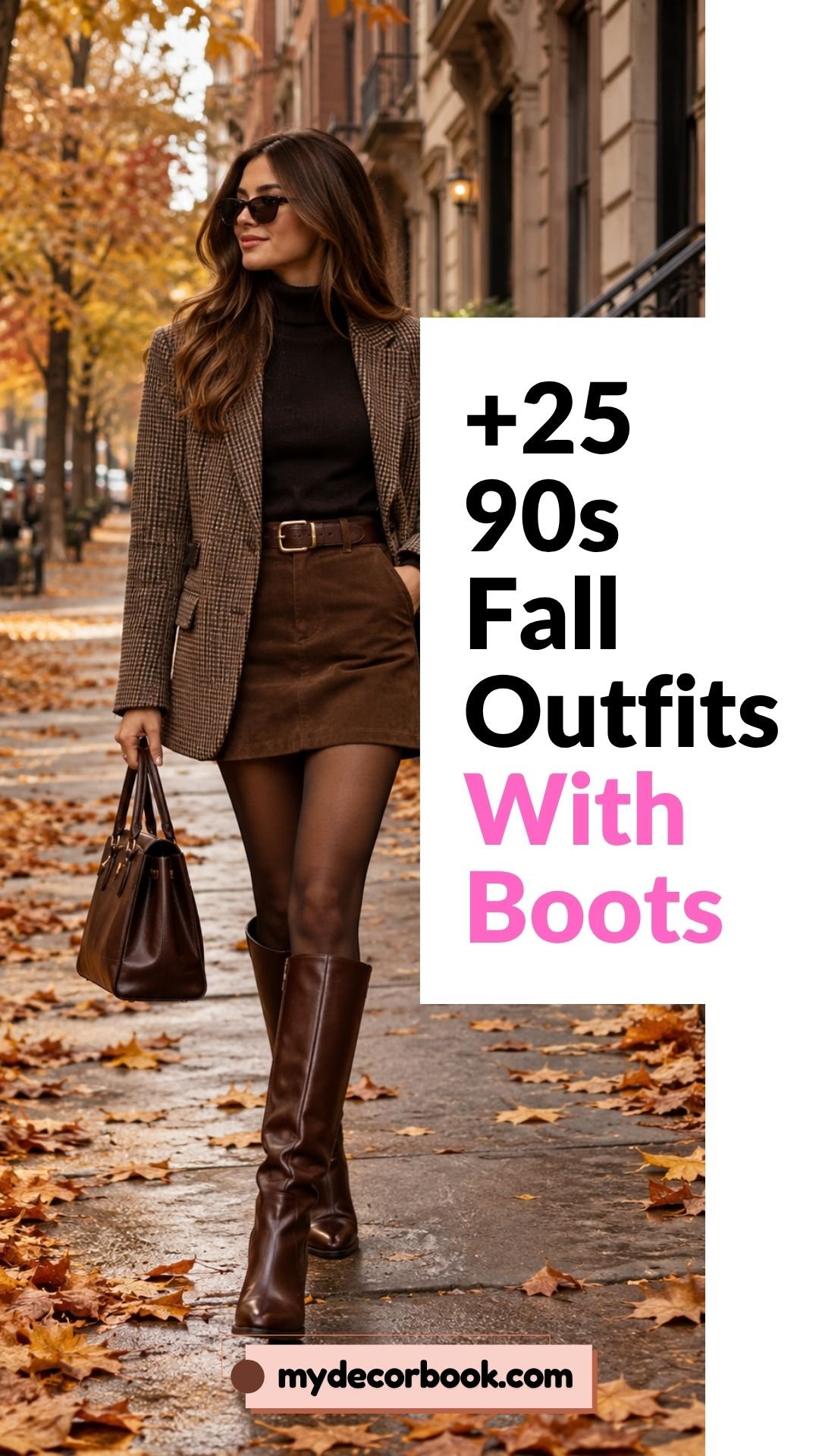 25 90s Fall Outfits With Boots That Complete Every Autumn Look