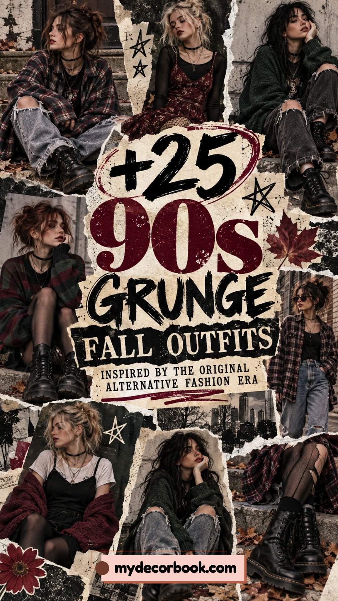 25 90s Grunge Fall Outfits Inspired by the Original Alternative Fashion Era