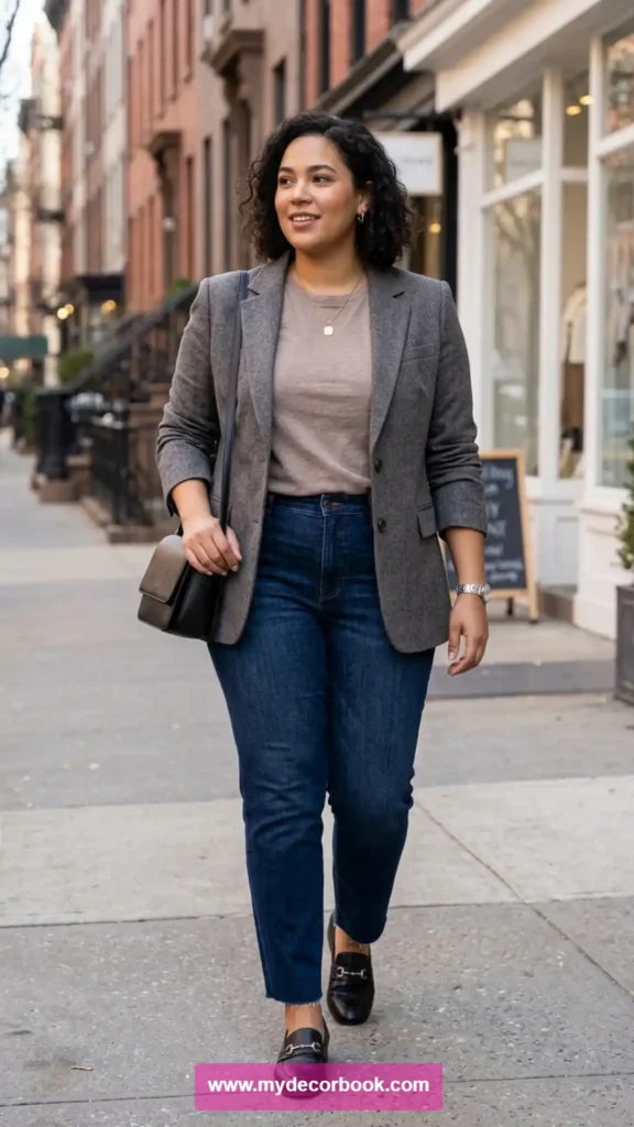 26. T Shirt With Blazer