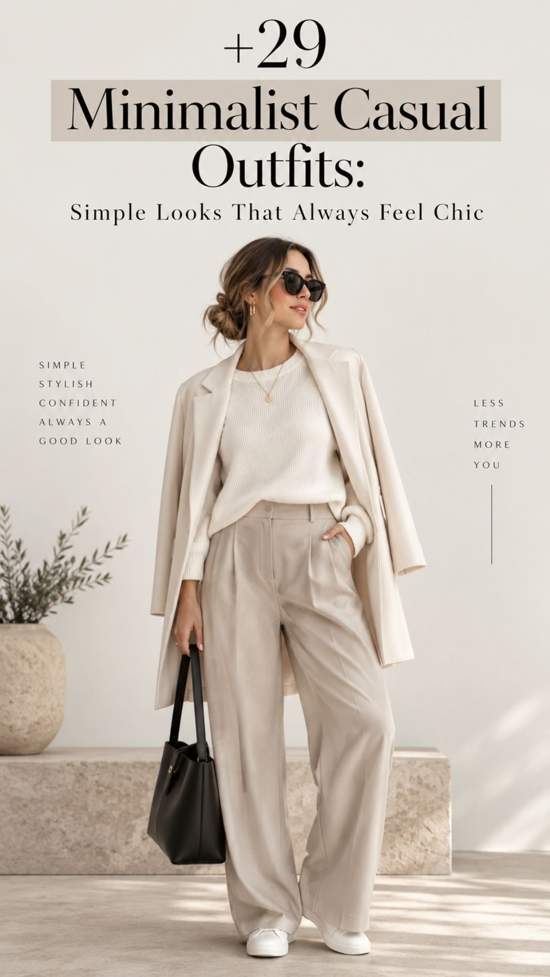 29 Minimalist Casual Outfits Simple Looks That Always Feel Chic